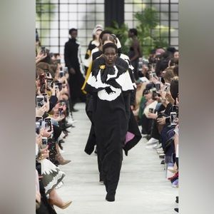 NWOT Valentino Fall 2018 Runway Pansy Dress Size 40